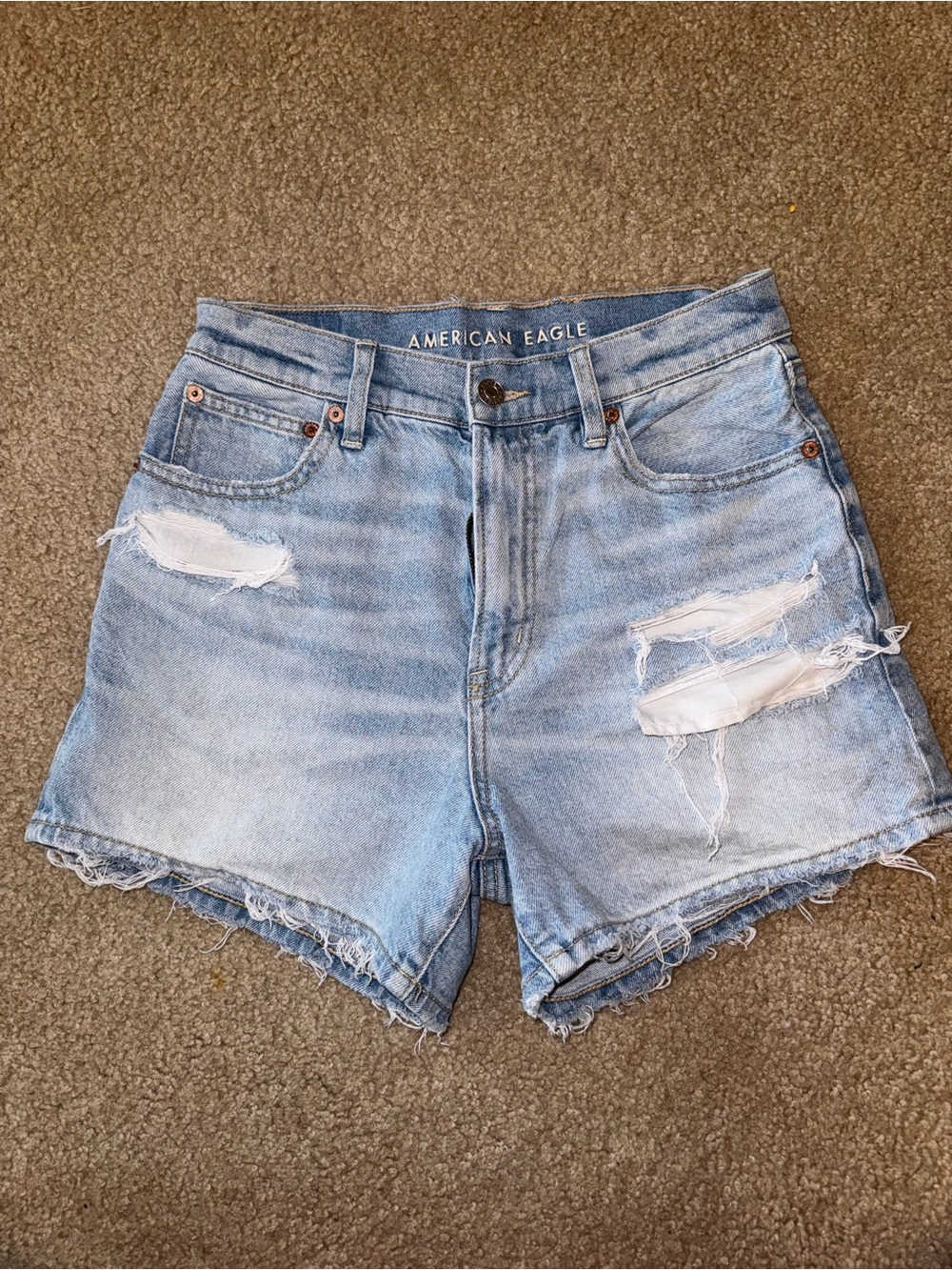 American Eagle Outfitters Highest Rise 90s Boyfriend Shorts